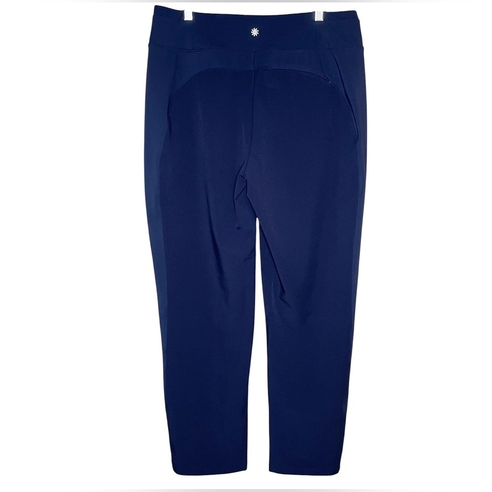 Athleta Fairway High Rise Golf Pants Women's Size 16T in Navy Blue Retail $129 - Picture 7 of 13